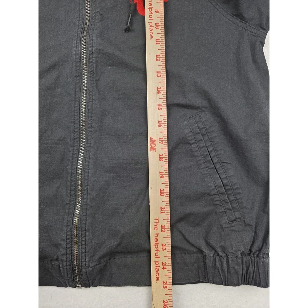 True Religion Logo Embroidered Logo Tiger Back Design Hooded Jacket Mens‎ S